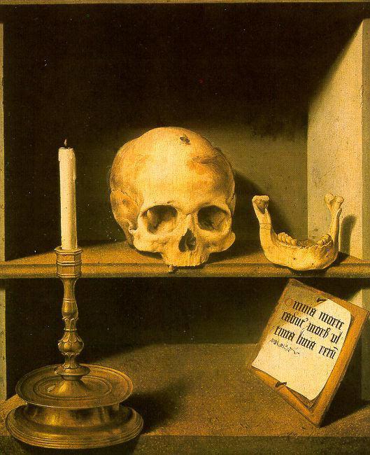 Bruyn, Barthel the Elder Vanitas still life from the reverse of